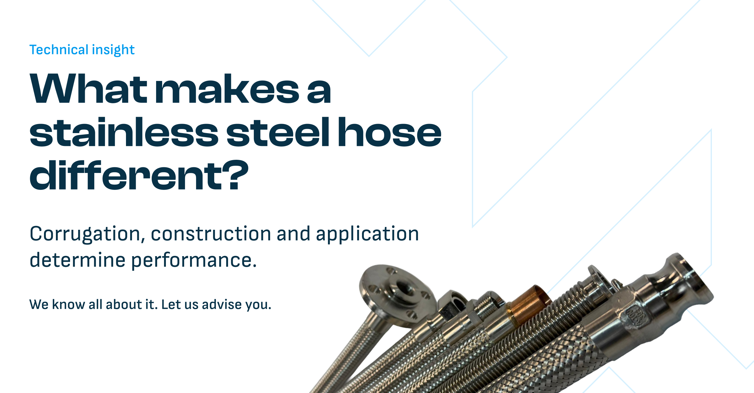 Stainless steel hoses